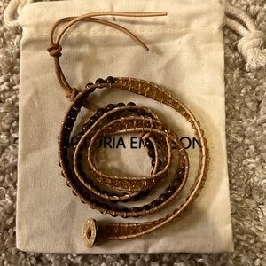 Victoria Emerson Neutral Wrap Bracelet